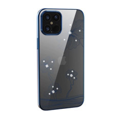 Devia Maciņi Devia Apple Crystal Flora case iPhone 12/12 Pro blue