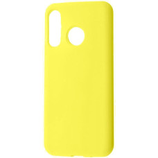 Evelatus Aizmugurējais vāciņš Evelatus Huawei P30 Lite Premium Soft Touch Silicone Case Light Yellow