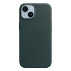 Apple Aizmugurējais vāciņš Apple - MPP53FE/A Apple Leather Magsafe Cover for iPhone 14 Forest Green