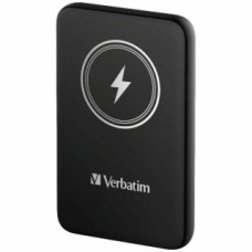 Verbatim Ārējais akumulators Verbatim  Verbatim Powerbank indukcyjny `n` Go 15W 10000mAh Wireless Magnetic czarny/black 32245