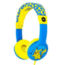 OTL Vadu skaļruņi OTL  Wired headphones for Kids OTL Pokemon Pikachu (blue-yellow)