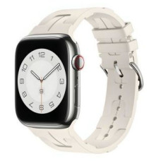 Beline Siksniņa Beline  Beline pasek Apple Watch Silicone Ultra 38/40/41mm beżowy /starlight box