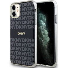 Dkny Aizmugurējais vāciņš DKNY - DKNY PC/TPU Repeat Pattern Tonal Stripe Magsafe Case for iPhone 11 Black