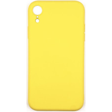 Evelatus Aizmugurējais vāciņš Evelatus Apple iPhone XR Nano Silicone Case Soft Touch TPU Yellow