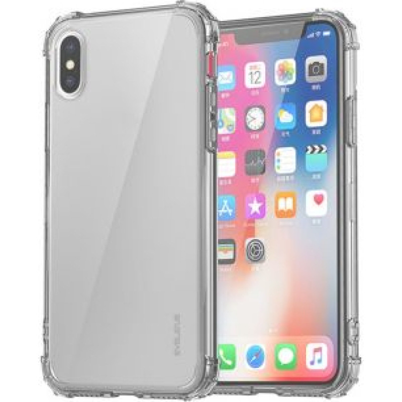 Evelatus Aizmugurējais vāciņš Evelatus Xiaomi Redmi Note 8 / Redmi Note 8 2021 Military Shockproof Silicone Case TPU Black