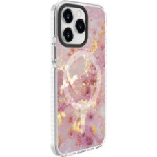 Evelatus Aizmugurējais vāciņš Evelatus Apple iPhone 15 Pro PC+TPU With MagSafe Customized Print Marble Pink