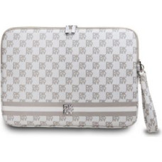 Dkny Aizmugurējais vāciņš DKNY - DKNY PU Leather Checkered Pattern and Stripe Laptop Sleeve 15/16