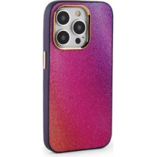 Ilike Aizmugurējais vāciņš iLike Apple iPhone 14 Pro Max Print Desire Customized Diamonds Case Purple