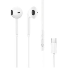 Dudao Vadu austiņas Dudao  in-ear headphones with USB Type-C connecto White