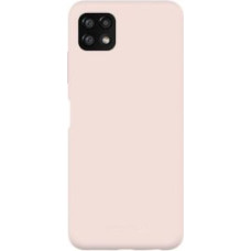 Evelatus Aizmugurējais vāciņš Evelatus Samsung Galaxy A22 5G Premium Soft Touch Silicone Case Pink Sand