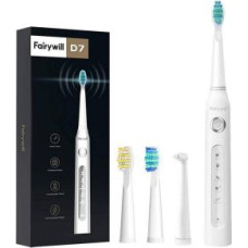 Fairywill Zobu birste FairyWill  Sonic toothbrush with head set FairyWill FW507 (White)