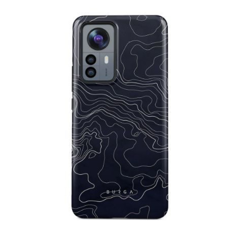 Ilike Aizmugurējais vāciņš iLike Xiaomi 12/12X Burga Drifting Shores - Line Art Tough Case