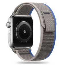 Tech-Protect Siksniņa Tech-Protect  Tech-Protect Nylon Strap for Apple Watch 4/5/6/7/8/9/SE (38/40/41 mm) - Gray Blue