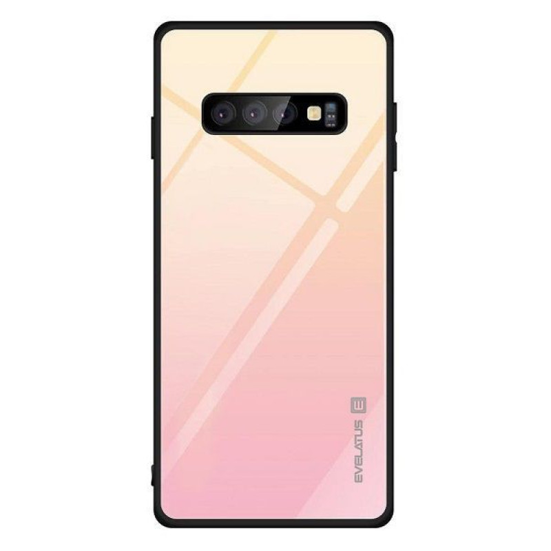 Evelatus Aizmugurējais vāciņš Evelatus Huawei P Smart 2019 Gradient Glass Case 1 Mild Melon