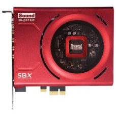 Creative Bezvadu austiņas Creative  Creative Karta dźwiękowa Sound Blaster    Z SE PCI-e czerwony/red