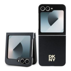 Dkny Atveramie maciņi DKNY - DKNY PU Leather Stack Logo Case for Samsung Galaxy Z Flip 6 Black