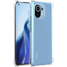 Evelatus Aizmugurējais vāciņš Evelatus Xiaomi Mi 11 Military Shockproof Silicone Case TPU Transparent