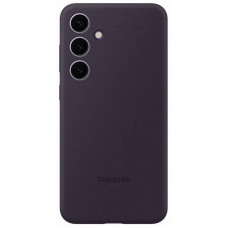 Samsung Aizmugurējais vāciņš Samsung - EF-PS926TEE Samsung Silicone Cover for Galaxy S24+ Dark Violet