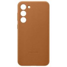 Samsung Aizmugurējais vāciņš Samsung - EF-VS916LAE Samsung Leather Cover for Galaxy S23+ Camel