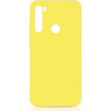 Evelatus Aizmugurējais vāciņš Evelatus Xiaomi Xiaomi Redmi Note 8 / Redmi Note 8 2021 Nano Silicone Case Soft Touch TPU Yellow