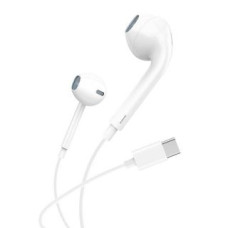 Foneng Vadu austiņas Foneng  In-ear headphones, wired Foneng T15, USB-C, 1.2m (white)