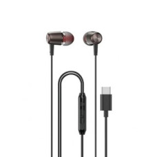 Dudao Vadu skaļruņi Dudao  Dudao X1PROT in-ear wired USB-C headphones 1.2 m - black