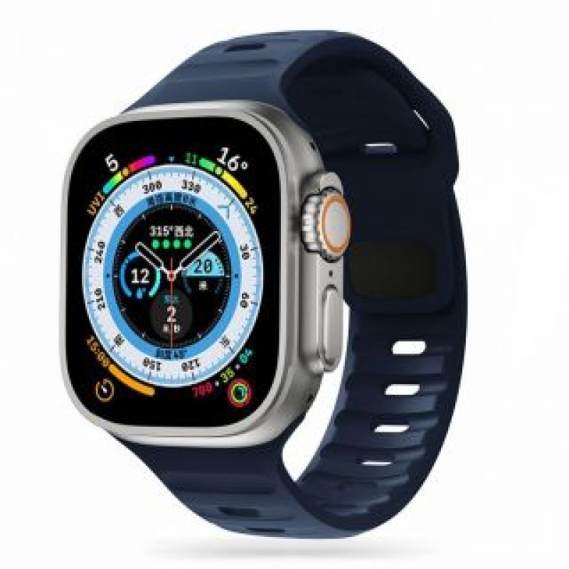 Tech-Protect Siksniņa Tech-Protect  Tech-Protect IconBand Line for Apple Watch 4 / 5 / 6 / 7 / 8 / 9 / SE / Ultra 1 / 2 (42/44/45/49 mm) - navy blue