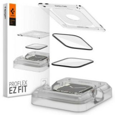 Spigen Fitnesa aproce Spigen  Spigen ProFlex EZ FIT Apple Watch 7 45mm 2szt./2pcs AFL04051 Szkło Hybrydowe