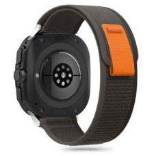 Tech-Protect Siksniņa Tech-Protect  Tech-Protect Nylon Strap for Samsung Galaxy Watch Ultra (47mm) - Black/Orange