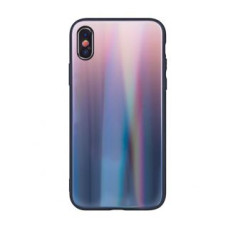 Greengo Aizmugurējais vāciņš GreenGo Apple iPhone XR Aurora Glass TPU Brown Black