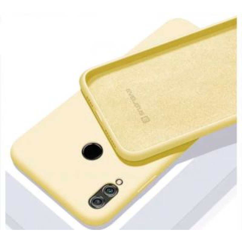 Evelatus Aizmugurējais vāciņš Evelatus Xiaomi Mi 9 Lite Soft Silicone Yellow