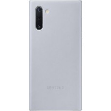 Samsung Aizmugurējais vāciņš Samsung  Galaxy Note 10 Leather Cover Gray