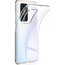 Evelatus Aizmugurējais vāciņš Evelatus Huawei P40 Clear Silicone Case 1.5mm TPU Transparent