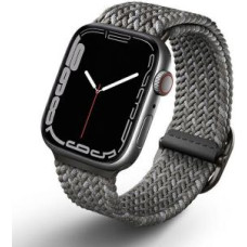 Uniq Siksniņa UNIQ  UNIQ pasek Aspen Apple Watch 44/42/45 mm Series 1/2/3/4/5/6/7/8/9/SE/SE2 Braided DE szary/pebble grey