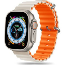 Tech-Protect Siksniņa Tech-Protect  Tech-Protect IconBand Pro strap for Apple Watch 4 / 5 / 6 / 7 / 8 / 9 / SE / Ultra 1 / 2 (42/44/45/49 mm) - beige-orange