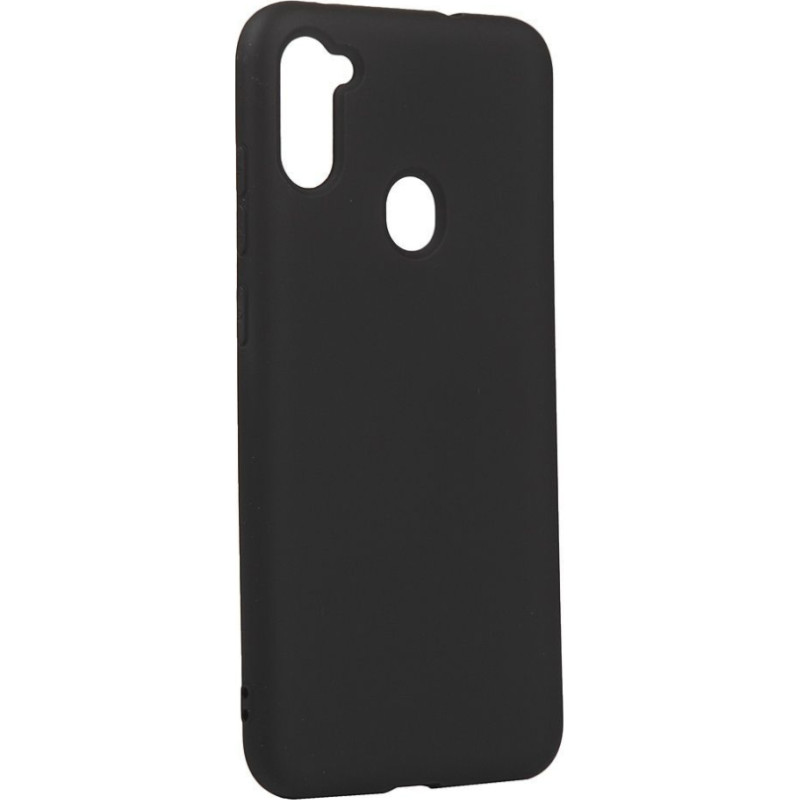 Evelatus Aizmugurējais vāciņš Evelatus Samsung Galaxy A11 Nano Silicone Case Soft Touch TPU Black