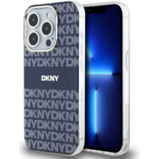 Dkny Aizmugurējais vāciņš DKNY - DKNY PC/TPU Repeat Pattern Tonal Stripe Magsafe Case for iPhone 15 Pro Blue