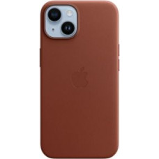 Apple Aizmugurējais vāciņš Apple - 14 Leather Case with MagSafe Umber