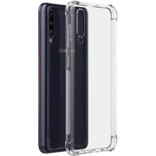 Evelatus Aizmugurējais vāciņš Evelatus Samsung A30s TPU 1.5MM Military Shockproof Silicone Case TPU Transparent