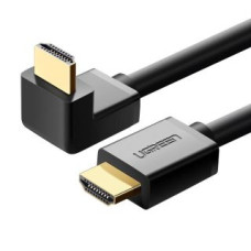 Ugreen Kabelis Ugreen  Ugreen angled HDMI cable (90°) 4K 2m black (HD103)