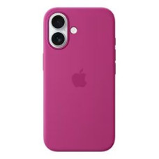 Apple Aizmugurējais vāciņš Apple - iPhone 16 Silicone Case with MagSafe Fuchsia