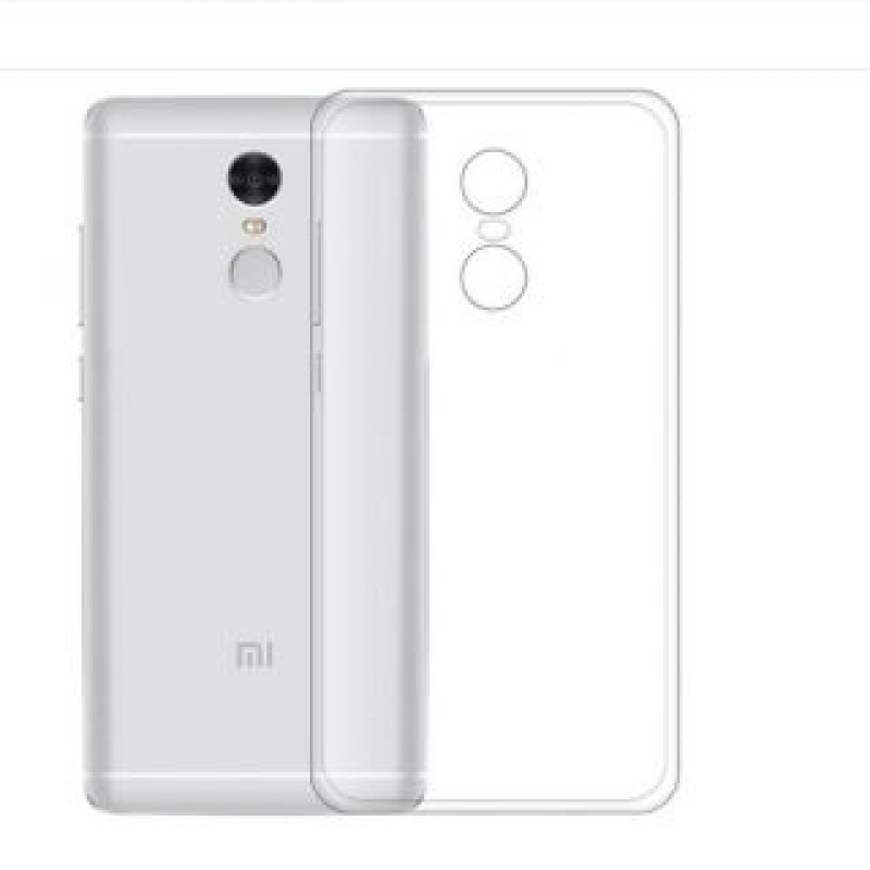 Evelatus Aizmugurējais vāciņš Evelatus Xiaomi Redmi 5 Clear Silicone Case 1.5mm TPU Transparent