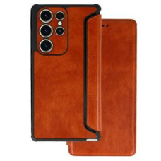 Ilike Atveramie maciņi iLike Samsung GALAXY A14 5G RAZOR LEATHER BOOK HOLSTER Brown