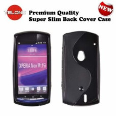 N/A Maciņi N/A  Telone back case S-Case for Sony MT15i/MT11i Neo V black