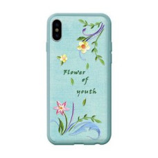 Devia Aizmugurējais vāciņš Devia Apple iPhone X Flower Embroidery Case lanzh