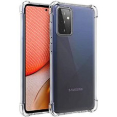 Evelatus Aizmugurējais vāciņš Evelatus Samsung Galaxy A72 Military Shockproof Silicone Case TPU Transparent