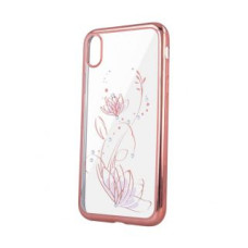 Greengo Aizmugurējais vāciņš GreenGo Apple iPhone X/Xs Lotus Case Rose Gold