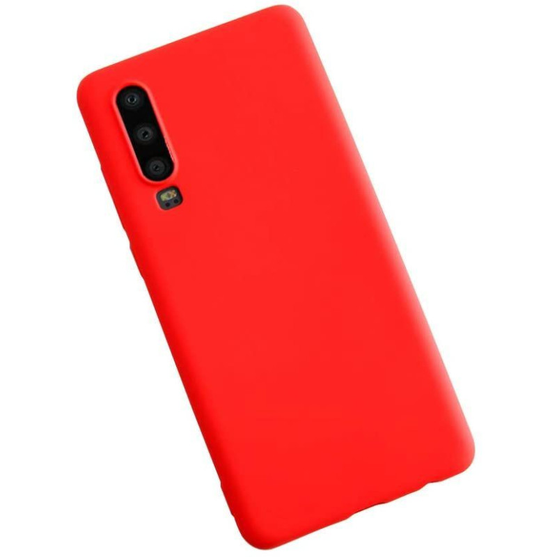 Evelatus Aizmugurējais vāciņš Evelatus Huawei P30 Nano Silicone Case Soft Touch TPU Red