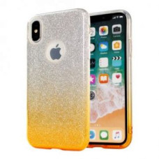 Greengo Aizmugurējais vāciņš GreenGo Apple Iphone XR Back Case Bling Gold