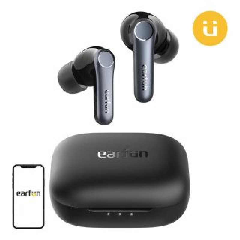 Earfun Bezvadu austiņas Earfun  Wireless earphones TWS EarFun Air Pro 4, ANC (black)